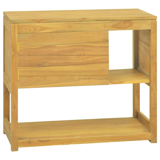 Baderomsskap 85x40x75 cm heltre teak