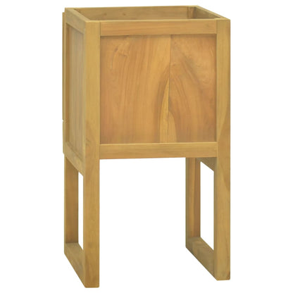 Baderomsskap 41x40x75 cm heltre teak