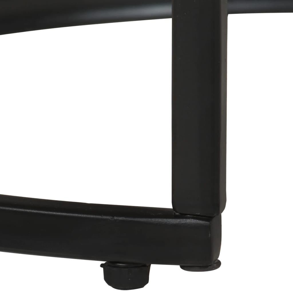 Salongbord Sofabord Tre 3 stk grovt mangotre