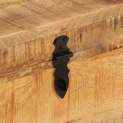 Oppbevaringskiste 39x28x31 cm heltre mango