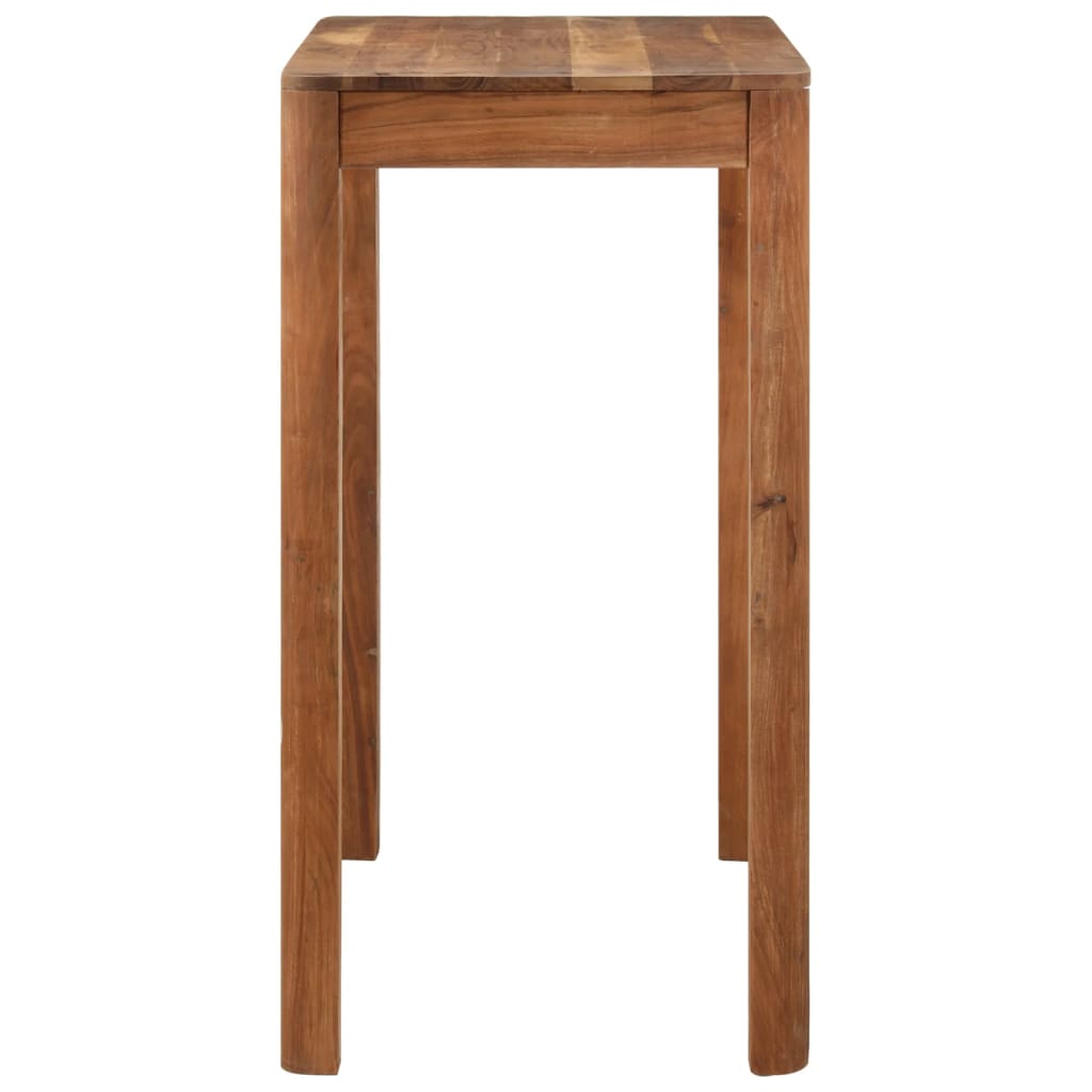 Barbord kafebord Bistrobord heltre akasie med honningfinish 110x55x106 cm