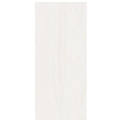 Skjenk Hvit 70x33x76 cm heltre furu