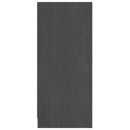 Skjenk Grå 70x33x76 cm heltre furu