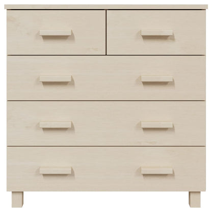 Kommode Honningbrun HAMAR 79x40x80 cm heltre furu