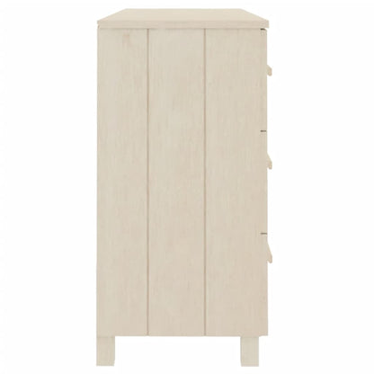 Nattbord Sengbord Honningbrun HAMAR 113x40x80 cm heltre furu
