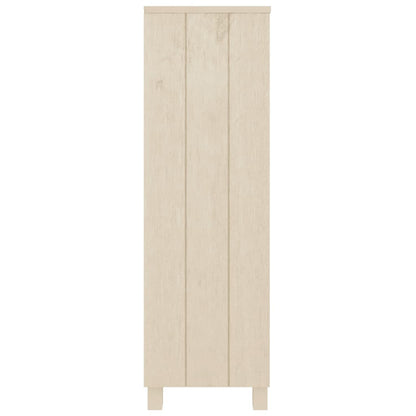 Bokhylle Honningbrun HAMAR 85x35x112 cm heltre furu