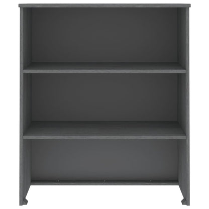 Skjenk Grå topp HAMAR mørkegrå 85x35x100 cm heltre furu