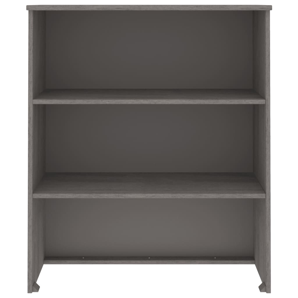 Skjenk Grå topp HAMAR lysegrå 85x35x100 cm heltre furu