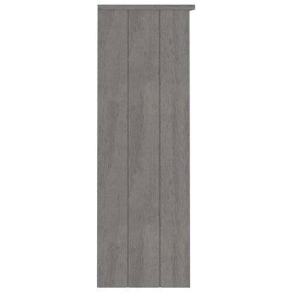 Skjenk Grå topp HAMAR lysegrå 85x35x100 cm heltre furu