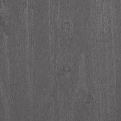 Skjenk Grå topp HAMAR lysegrå 85x35x100 cm heltre furu