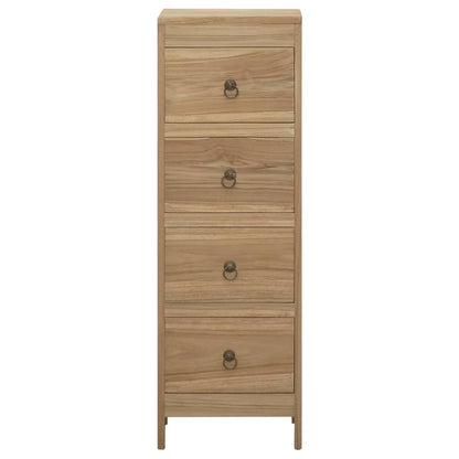 Kommode 30x30x90 cm heltre teak