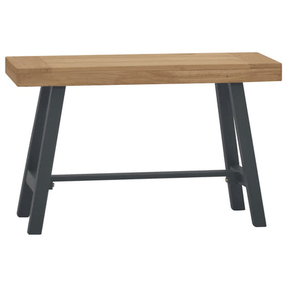 Sittebenk 80 cm heltre teak