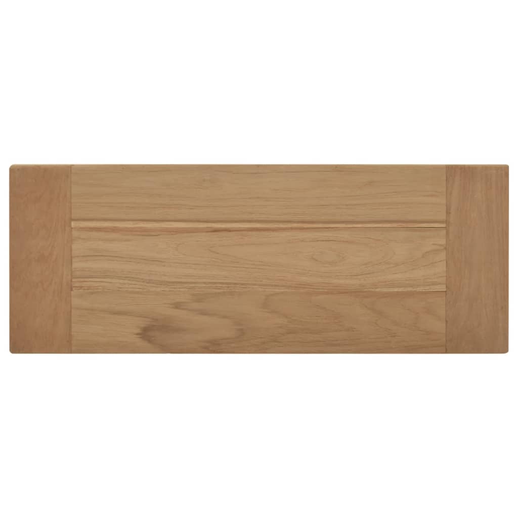 Sittebenk 80 cm heltre teak