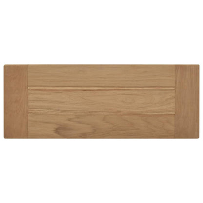 Sittebenk 80 cm heltre teak