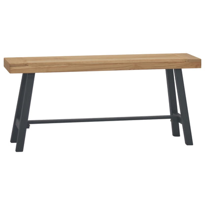 Sittebenk 110 cm heltre teak