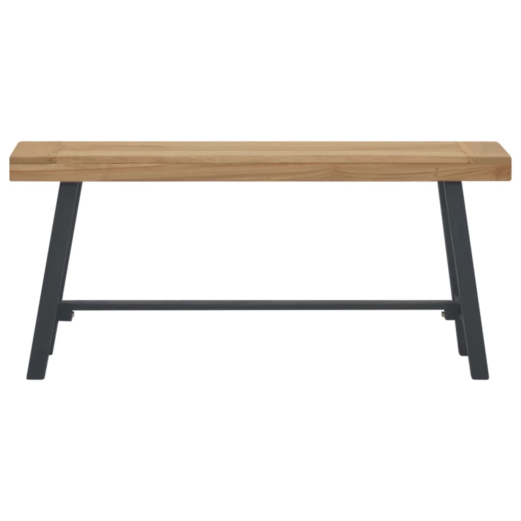 Sittebenk 110 cm heltre teak