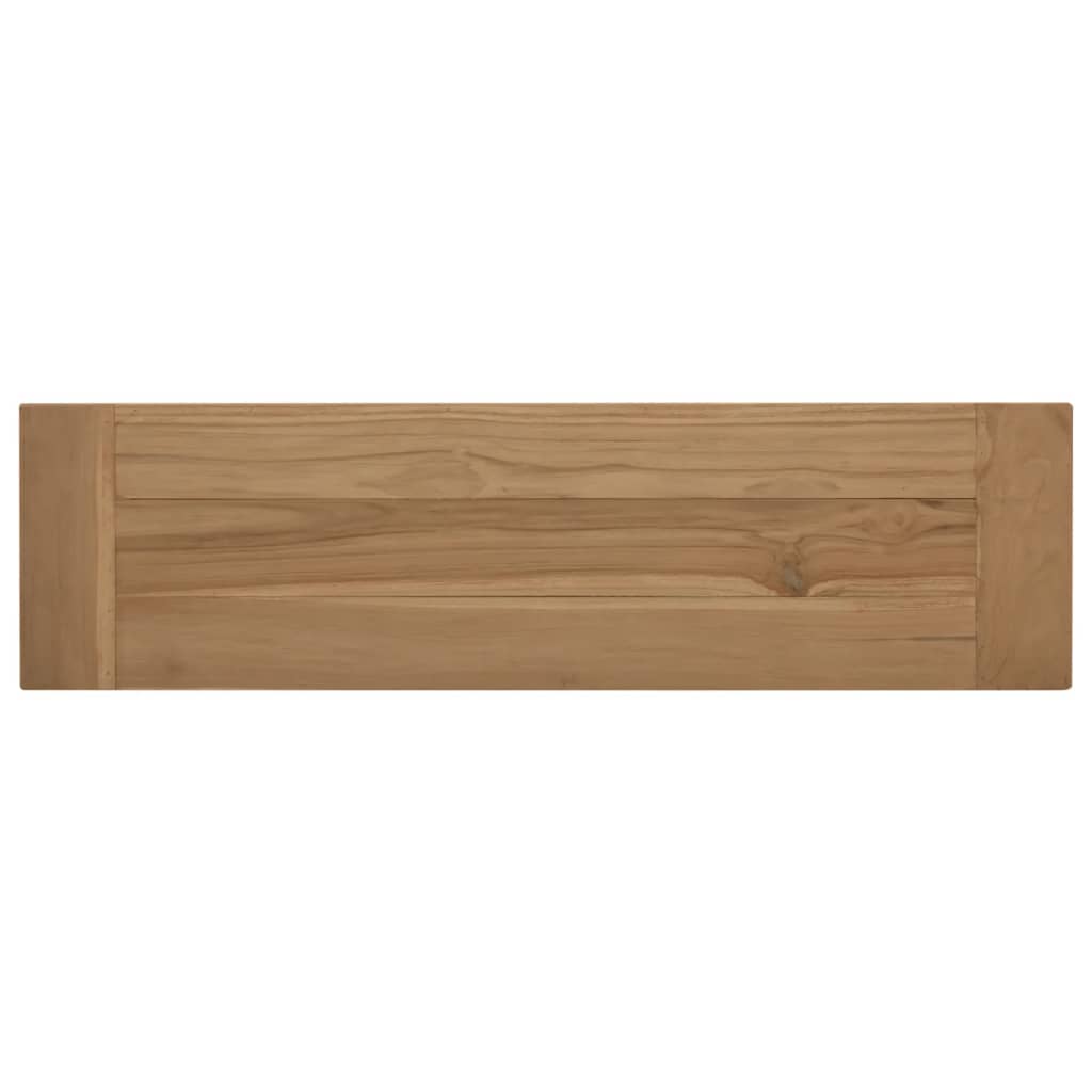 Sittebenk 110 cm heltre teak