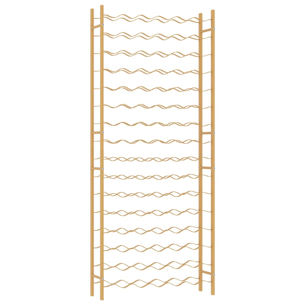 Vinstativ for 96 flasker metall gull