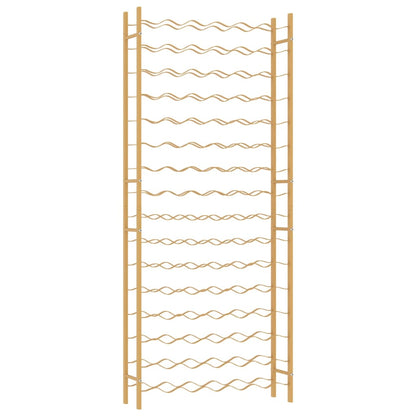 Vinstativ for 96 flasker metall gull