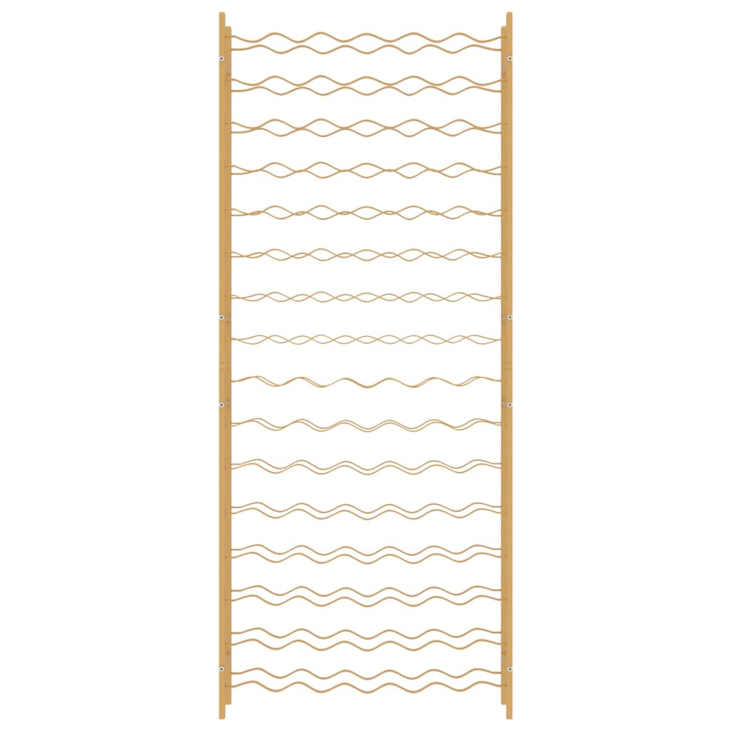 Vinstativ for 96 flasker metall gull