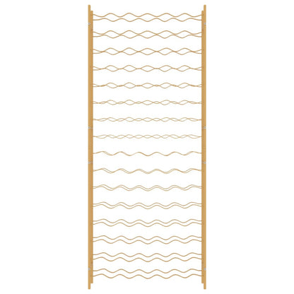 Vinstativ for 96 flasker metall gull