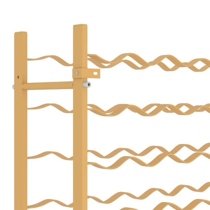 Vinstativ for 96 flasker metall gull