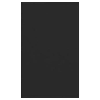 Skjenk Svart med 3 skuffer 120x41x75 cm