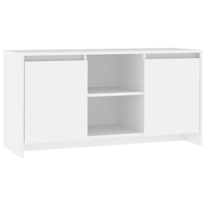 TV-Møbel Hvit TV-benk 102x37,5x52,5 cm