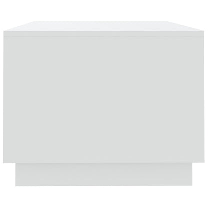 Salongbord Sofabord Hvit 102x55x43 cm