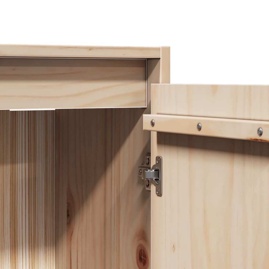 Veggskap Tre 30x30x100 cm heltre furu