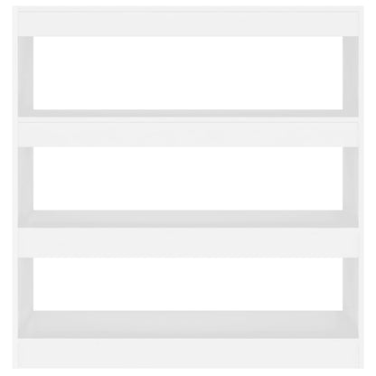 Bokhylle Hvit Romdeler 100x30x103 cm