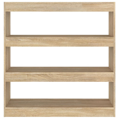 Bokhylle Sonoma Eik Romdeler 100x30x103 cm