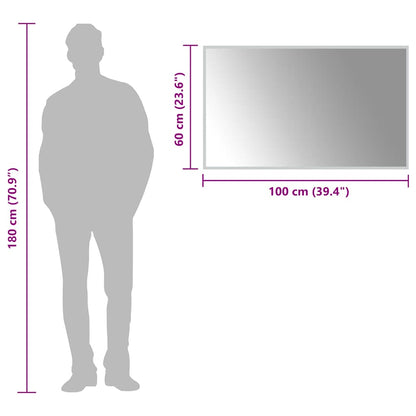 Baderomsspeil med LED 100x60 cm