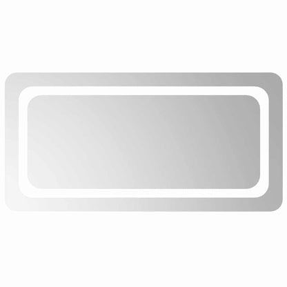 Baderomsspeil med LED 80x40 cm