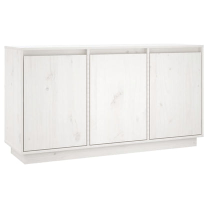 Skjenk Hvit 111x34x60 cm heltre furu