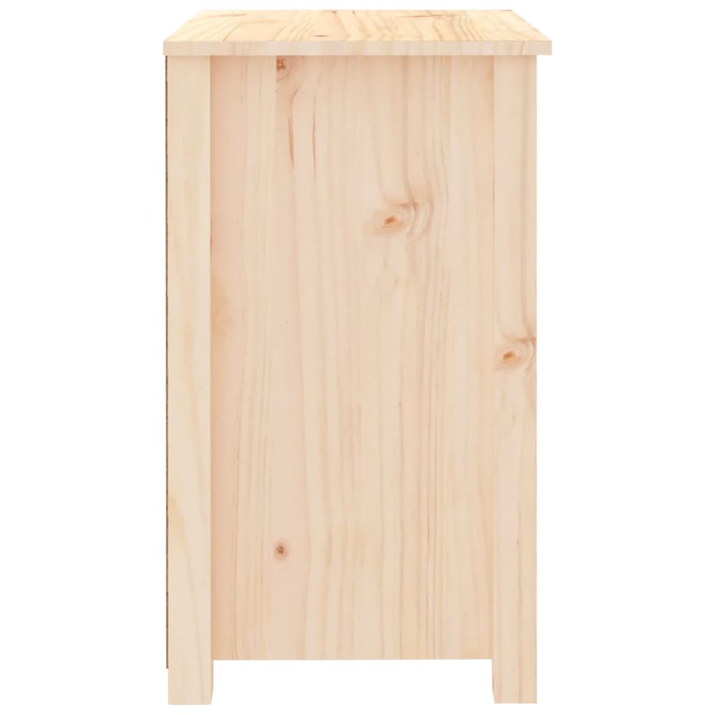 Nattbord Sengbord Tre heltre furu 50x35x61,5 cm
