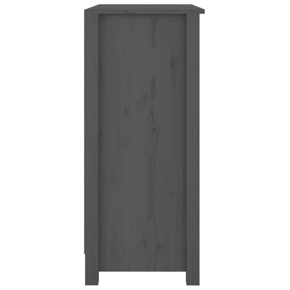 Skjenk Grå 70x35x80 cm heltre furu