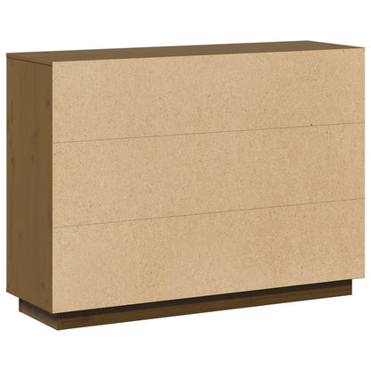 Skjenk Honningbrun 110,5x35x80 cm heltre furu