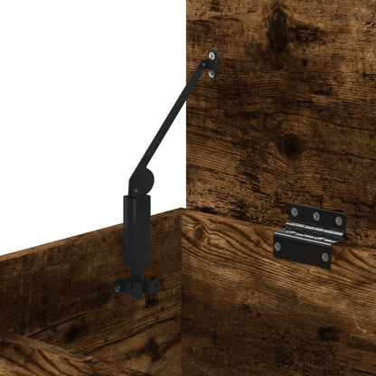 Oppbevaringskiste Røkt Eik 84x42x46 cm