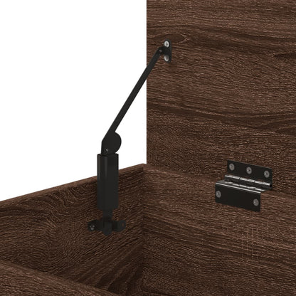 Oppbevaringskiste Brun Eik 84x42x46 cm