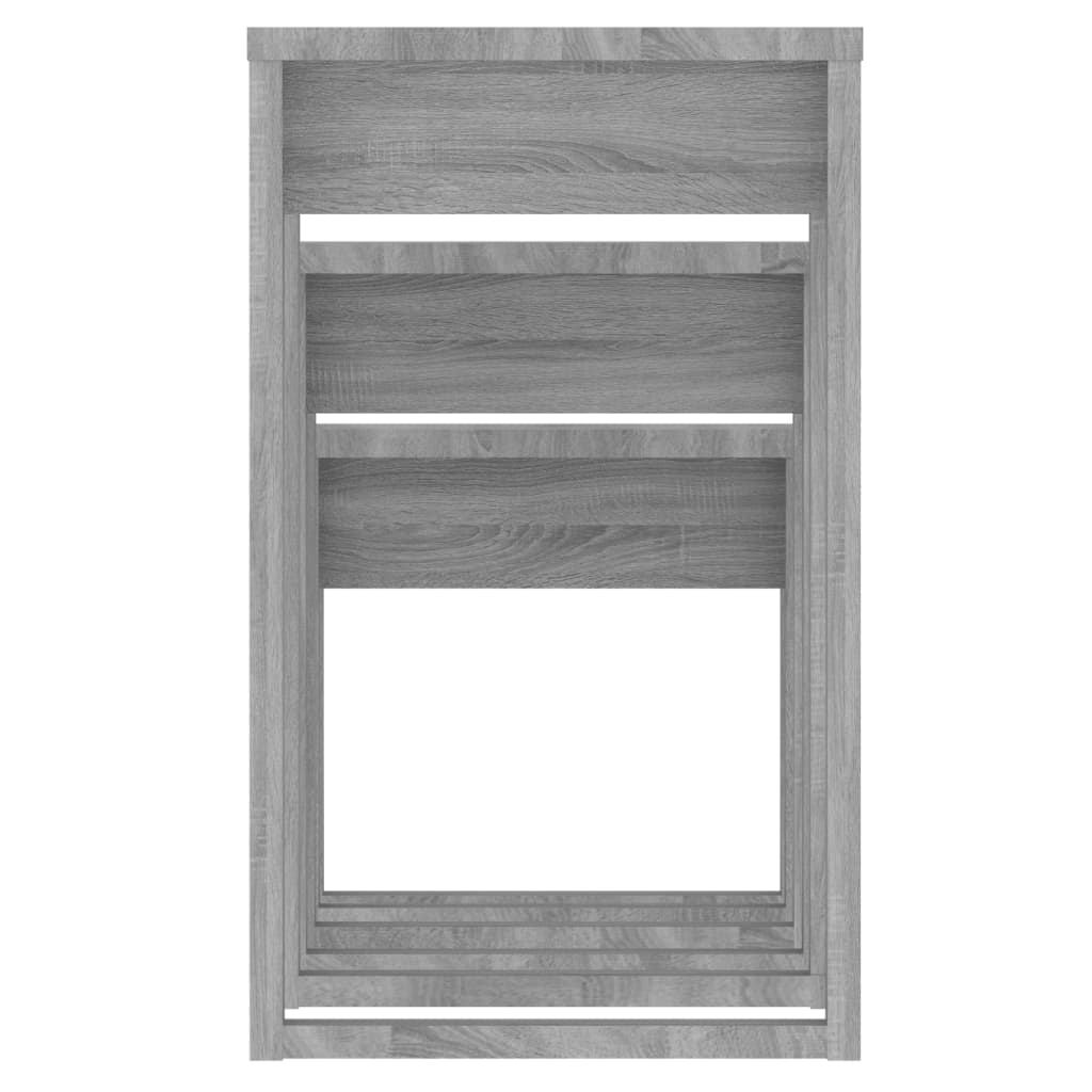 Salongbord Sofabord Sonoma Grå 3 stk