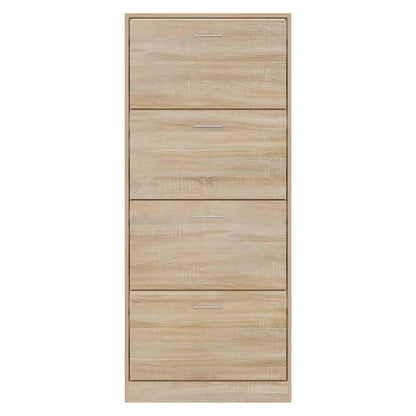 Skoskap Skohylle Skobenk Sonoma Eik 63x24x147 cm