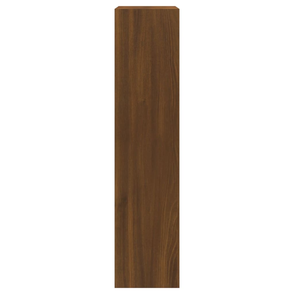 Skoskap Skohylle Skobenk Brun Eik 63x24x103 cm