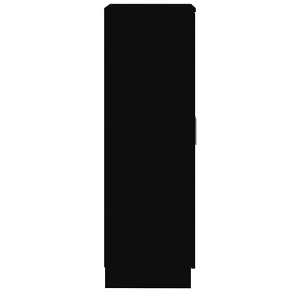 Skoskap Skohylle Skobenk Svart 55x35x108 cm