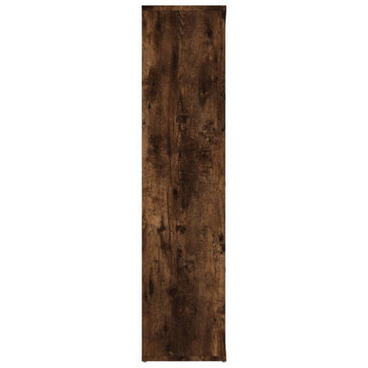 Bokhylle Røkt Eik 50x25x106 cm