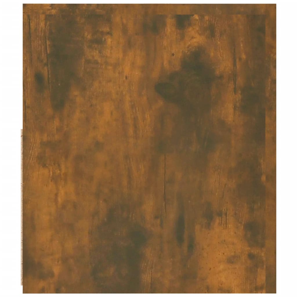 TV-Møbel Røkt Eik TV-benk med LED-lys 120x35x40 cm