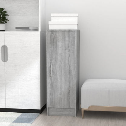 Skoskap Skohylle Skobenk Sonoma Grå 32x35x92 cm