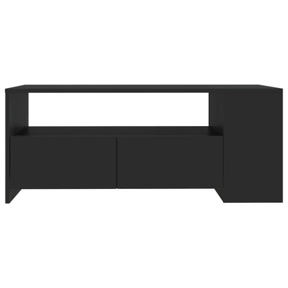 Salongbord Sofabord Svart 102x55x42 cm