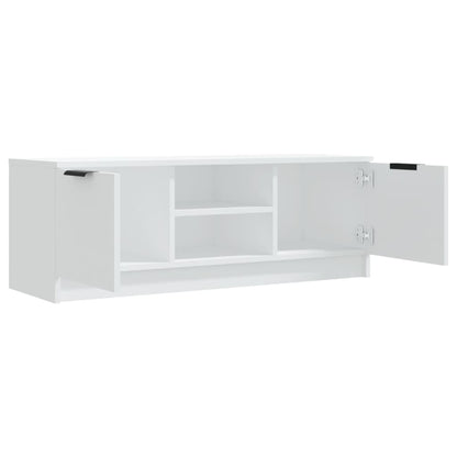 TV-Møbel Hvit TV-benk 102x35x36,5 cm