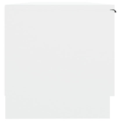 TV-Møbel Hvit TV-benk 102x35x36,5 cm